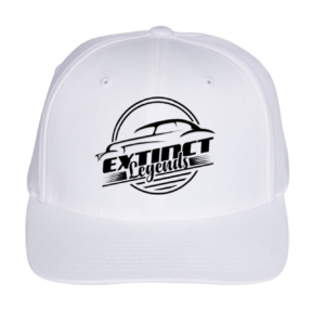 Extinct Legends White Fitted Hat
